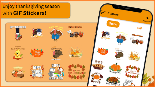 Thanksgiving Wallpaper & GIF screenshot