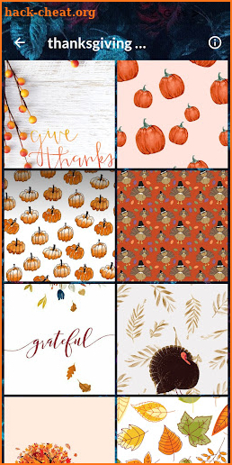 thanksgiving wallpapers screenshot