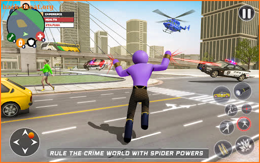 Thano Stickman Rope Hero Counter OffRoad Batte screenshot