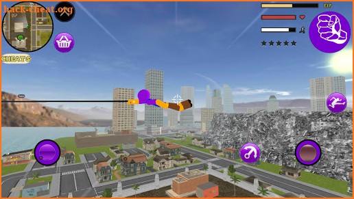 Thanos Stickman Rope Hero Infinity Batte War screenshot