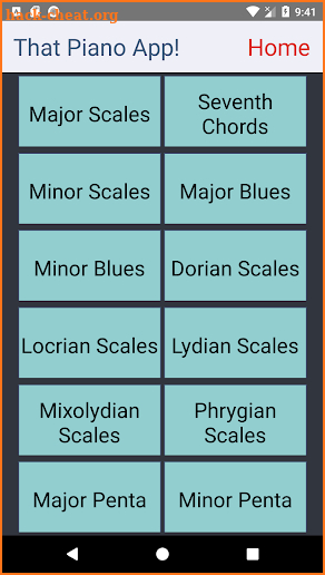 That Piano App - Learn Piano Scales screenshot