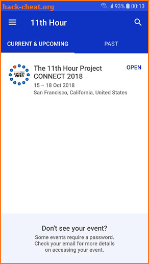 The 11th Hour Project screenshot