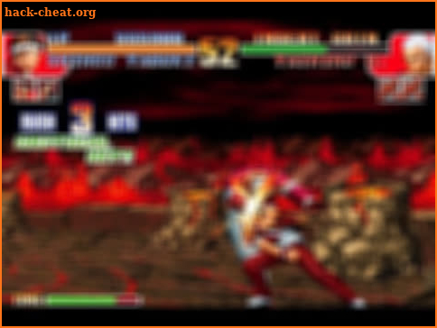 The 2002 kof fight screenshot