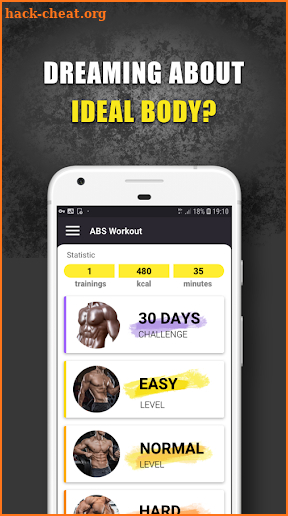 The 30-Day Abs Workout - Lose Fat & Be In Shape screenshot