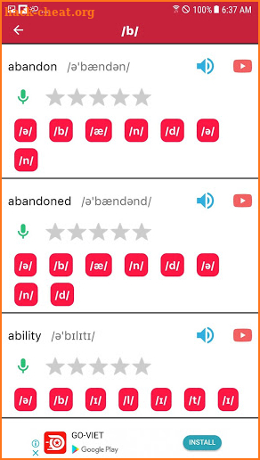The 44 sounds(Phonetic) of English - Pronunciation screenshot
