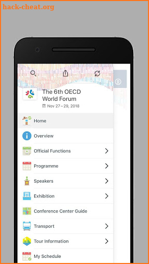 The 6th OECD World Forum screenshot