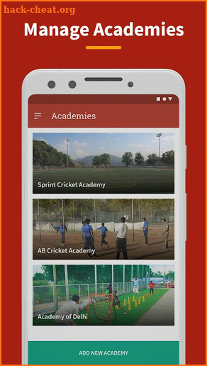 The Academy App - Manage Your Sports Academies screenshot