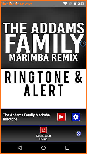 The Addams Family Marimba Tone screenshot