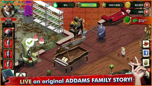The Addams Family - Mystery Mansion screenshot