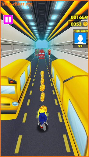 The adventure of black fox sonic's -subway screenshot