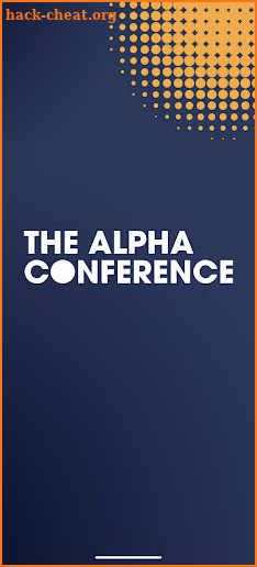 The Alpha Conference screenshot
