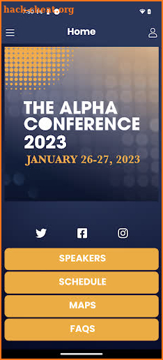 The Alpha Conference screenshot