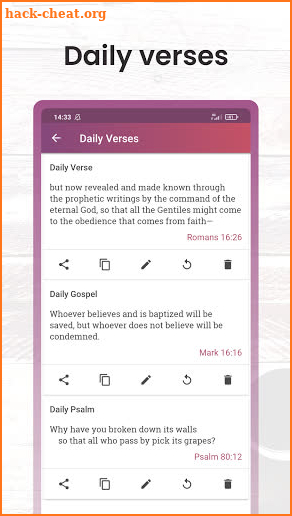 The Amplified Bible with audio, offline screenshot