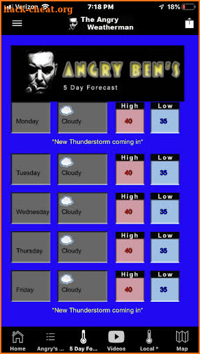 The Angry Weatherman screenshot