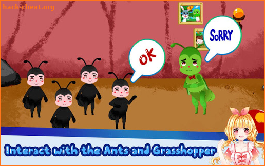 The Ant and the Grasshopper, Bedtime Story screenshot