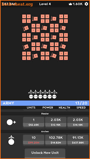 The Army - Idle Strategy Game screenshot