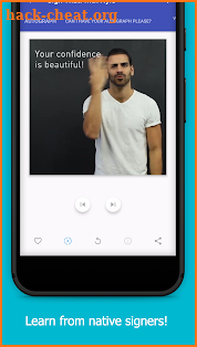 The ASL App screenshot