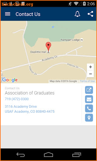 The Association of Graduates screenshot