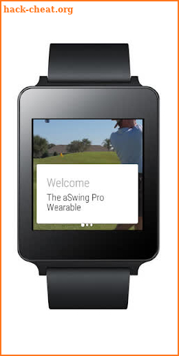 The aSwing Pro Swing Analysis screenshot