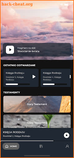 The Audio Bible screenshot