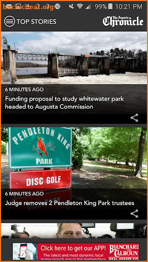 The Augusta Chronicle Mobile screenshot