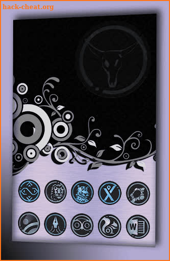 The Azulox Icon Pack (Dark version) screenshot