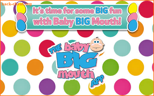 The Baby Big Mouth App screenshot