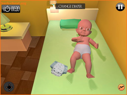The Baby in dark yellow House chapter 2 screenshot