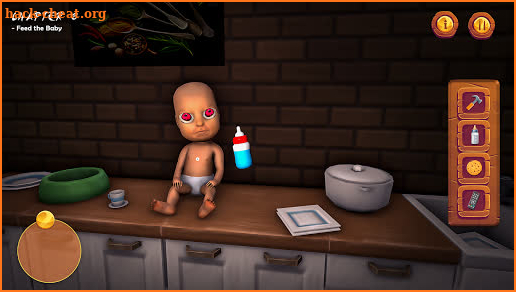 The Baby In Evil Yellow House - Scary Baby Escape screenshot