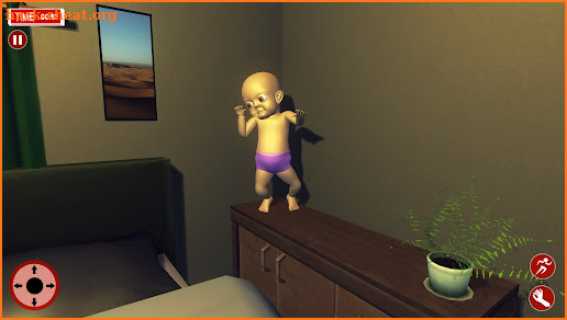 The Baby in Pink House: Ghost Baby Game screenshot