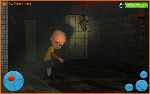The Baby in Scary Dark Yellow Horror screenshot