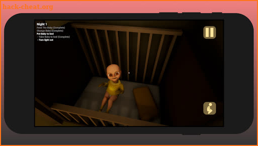 The baby in the yellow Helper screenshot