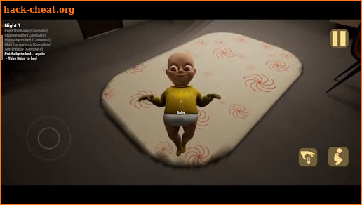 The Baby In Yellow Mod Walkthrough Game screenshot