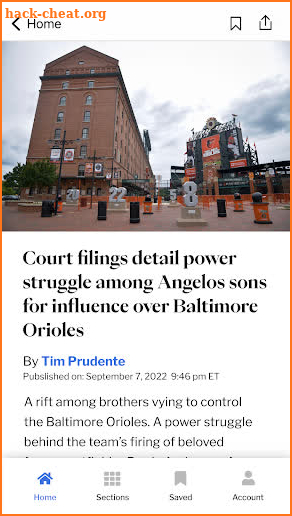 The Baltimore Banner screenshot