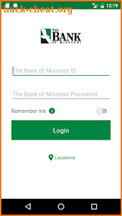 The Bank of Missouri screenshot