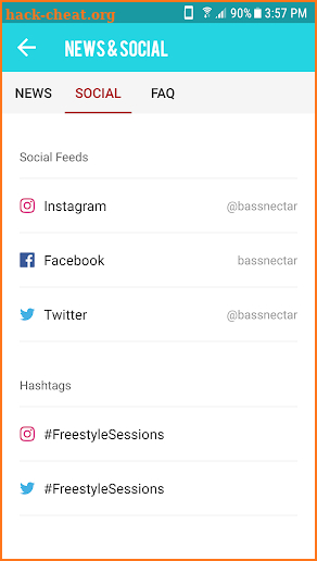 The Bassnectar App screenshot