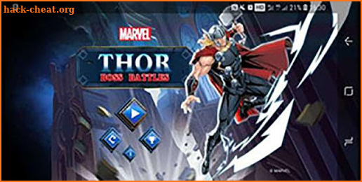 The battle of the thor screenshot