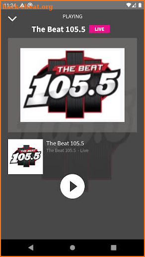 The Beat 1055 screenshot