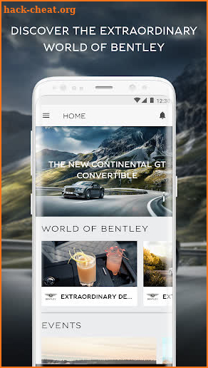 The Bentley Network screenshot