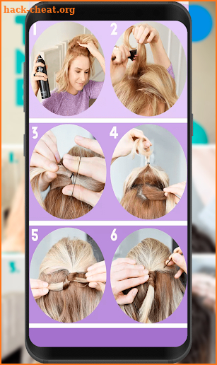 The Best Hairstyles Step by Step 2018 screenshot