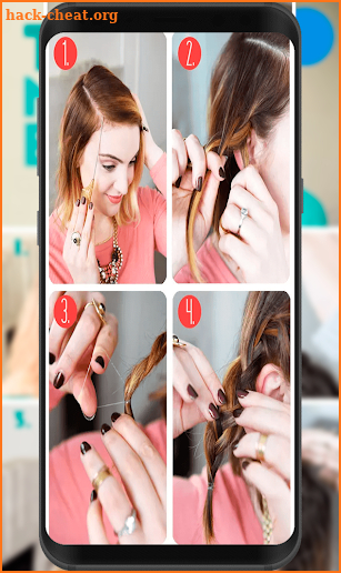 The Best Hairstyles Step by Step 2018 screenshot