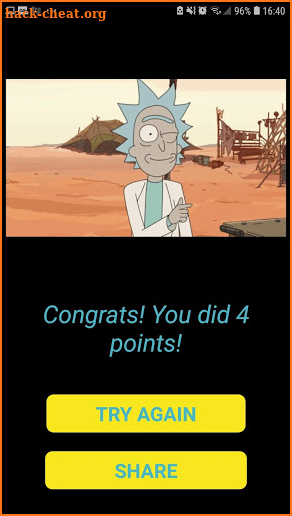 The Best Rick and Morty Quiz screenshot