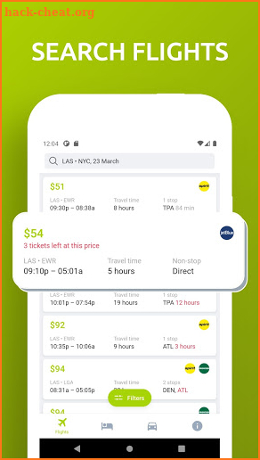 The Best Traveller: app for compare travel deals screenshot