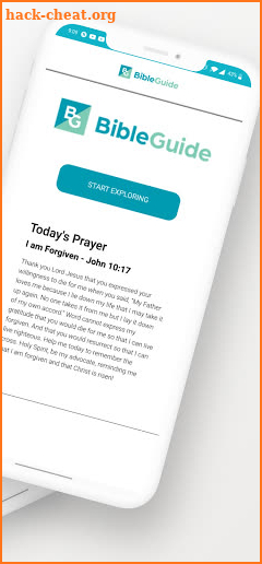 The Bible Guide App screenshot