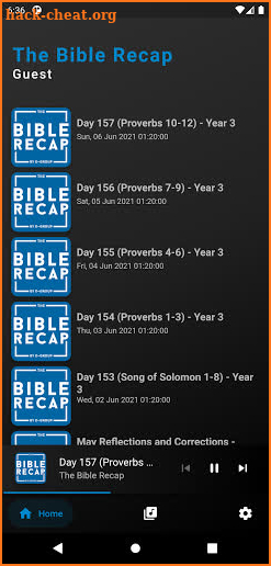 The Bible Recap screenshot