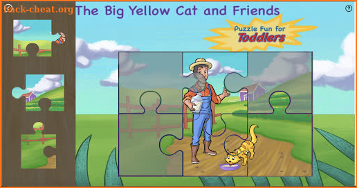 The Big Yellow Cat and Friends Puzzle Fun. screenshot