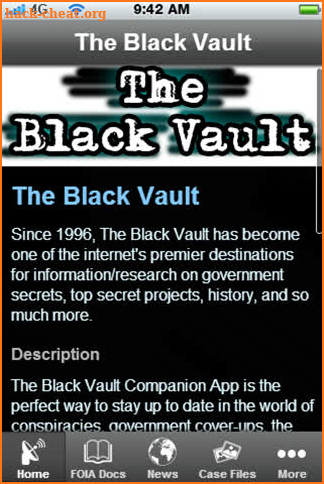 The Black Vault screenshot