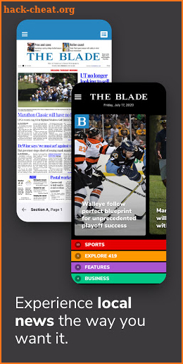 THE BLADE screenshot