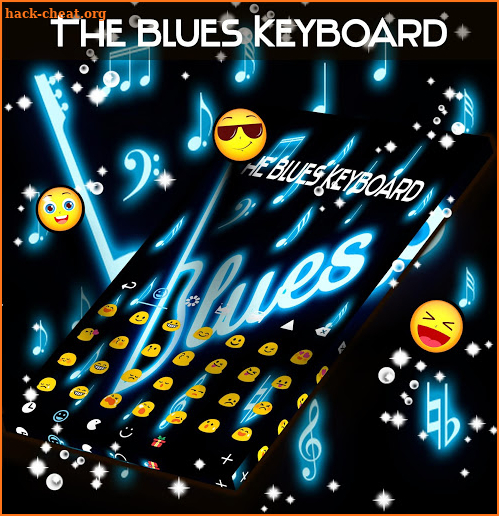 The Blues Keyboard screenshot