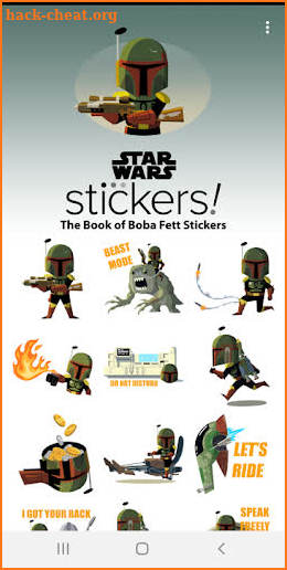 The Book of Boba Fett Stickers screenshot